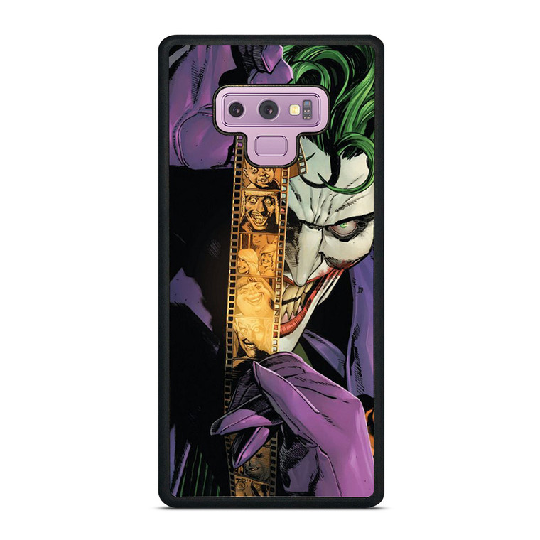 JOKER WITH FILM DC BATMAN CARTOON Samsung Galaxy Note 9 Case Cover
