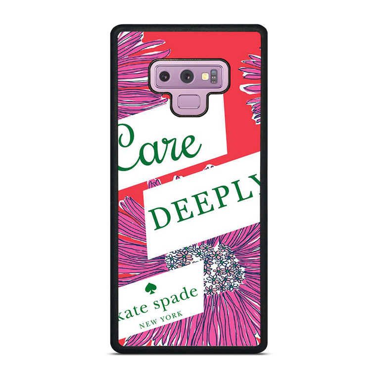 KATE SPADE NEW YORK CARE DEEPLY Samsung Galaxy Note 9 Case Cover