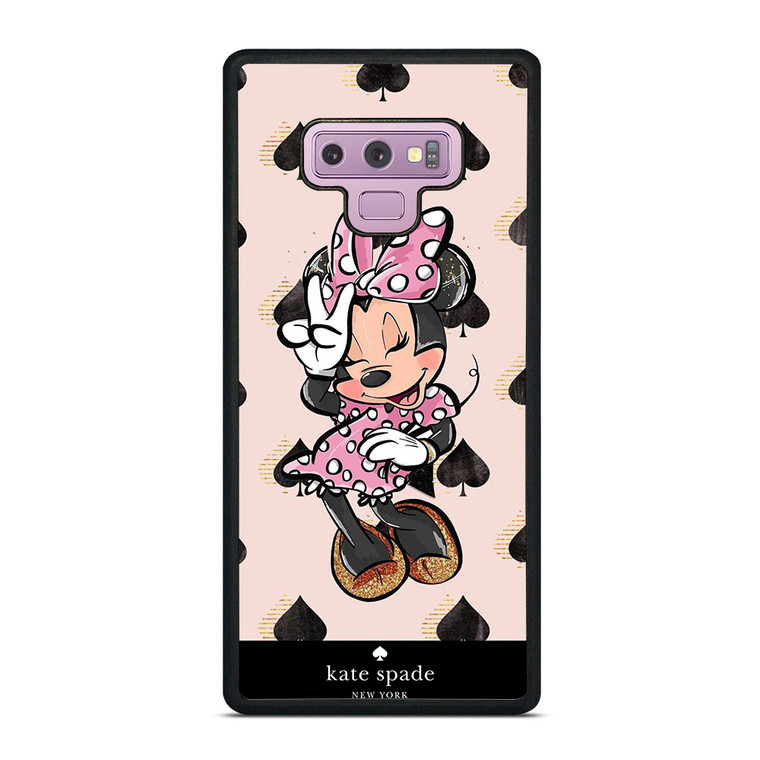 KATE SPADE NEW YORK LOGO MINNIE MOUSE DISNEY Samsung Galaxy Note 9 Case Cover