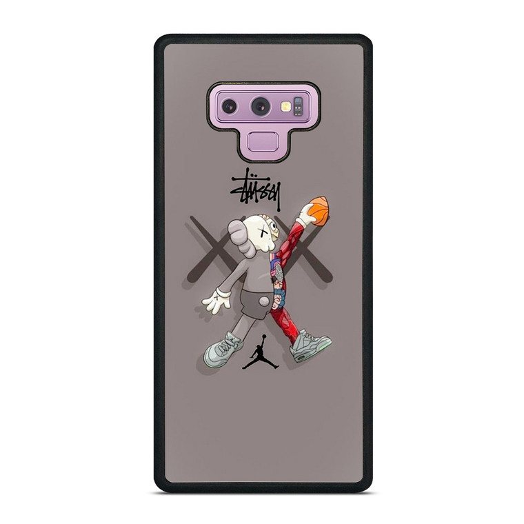 KAWS AIR JORDAN STUSSY Samsung Galaxy Note 9 Case Cover