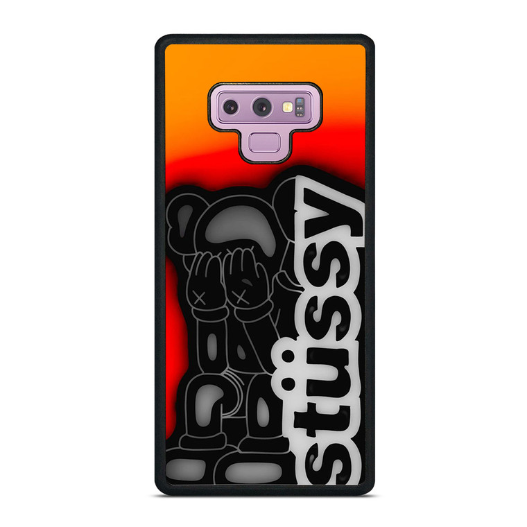 KAWS STUSSY Samsung Galaxy Note 9 Case Cover