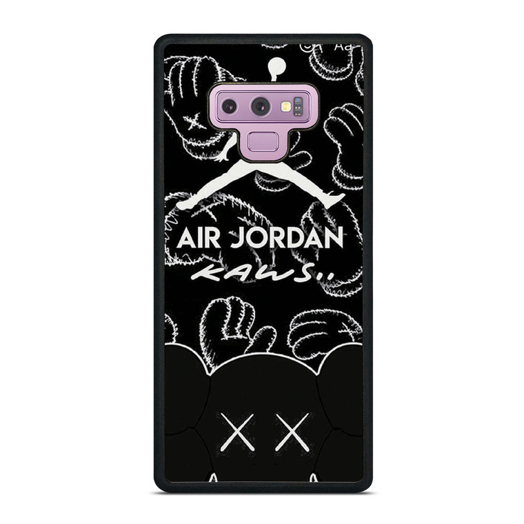 KAWS X AIR JORDAN LOGO Samsung Galaxy Note 9 Case Cover