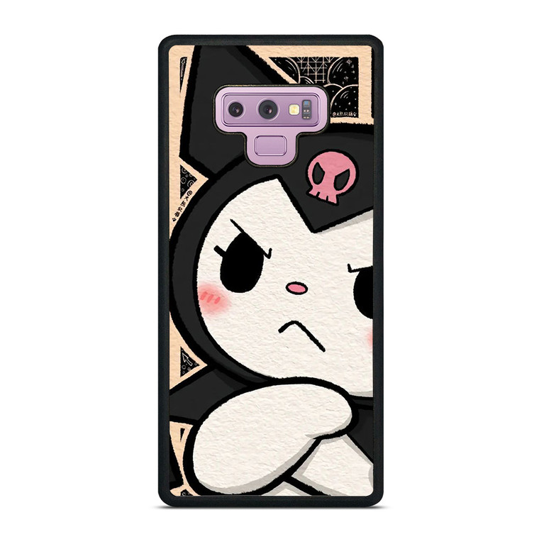 KUROMI SANRIO CARTOON MAD Samsung Galaxy Note 9 Case Cover