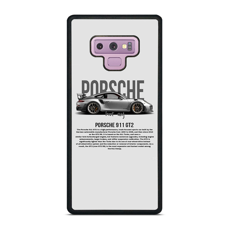 PORSCHE 911GT2 Samsung Galaxy Note 9 Case Cover