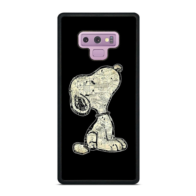 SNOOPY DOG THE PEANUTS CARTOON Samsung Galaxy Note 9 Case Cover