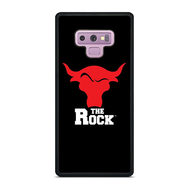 THE ROCK DWAYNE JOHNSON WWE LOGO Samsung Galaxy Note 9 Case Cover