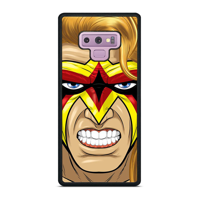 ULTIMATE WARRIOR WWE FACE CARTOON Samsung Galaxy Note 9 Case Cover