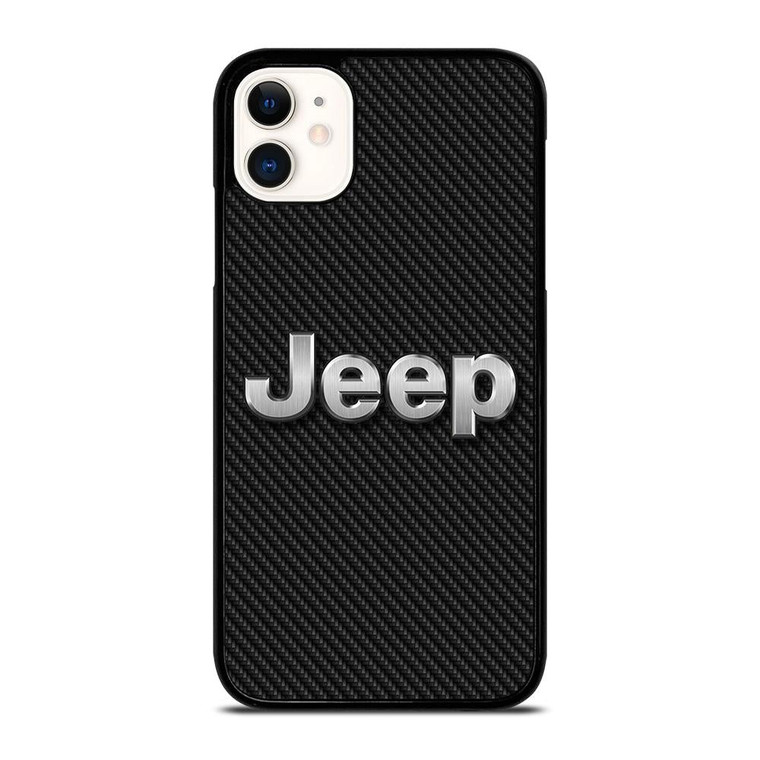 JEEP LOGO CARBON iPhone 11 Case Cover