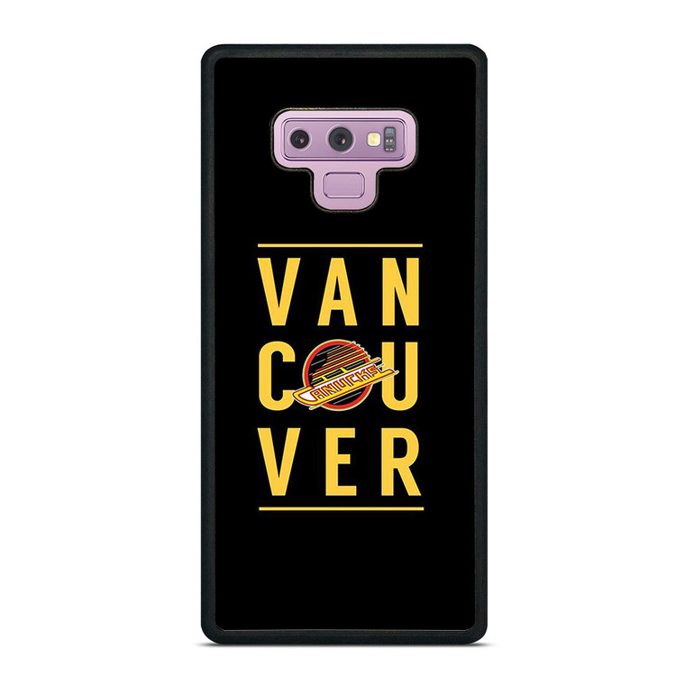 VANCOUVER CANUCKS HOCKEY ICON Samsung Galaxy Note 9 Case Cover