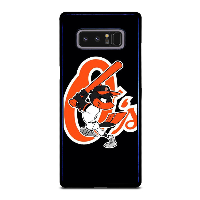 BALTIMORE ORIOLES LOGO BASEBALL TEAM MASCOT Samsung Galaxy Note 8 Case Cover
