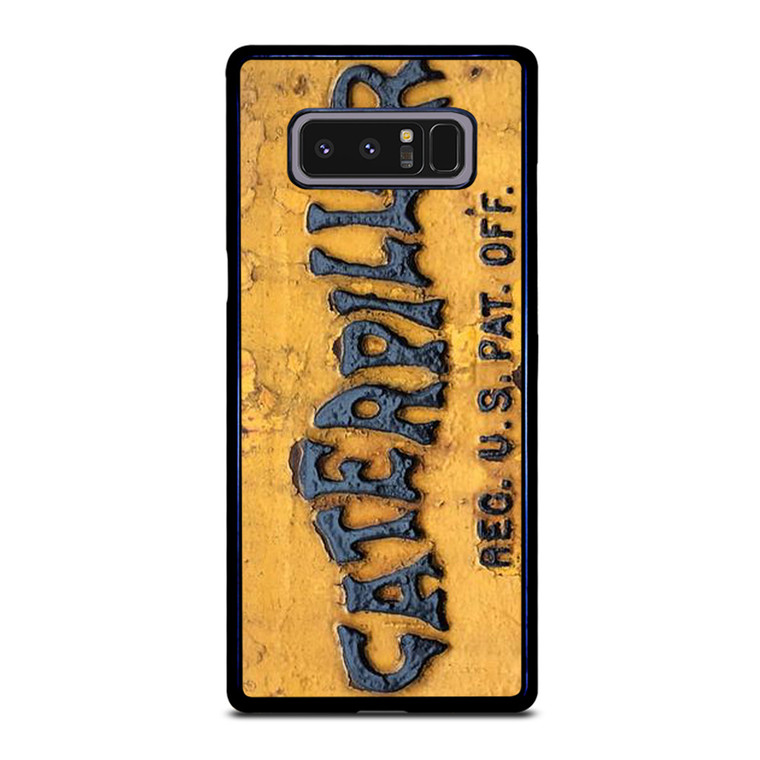 CATERPILLAR TRACTOR LOGO RUSTY EMBLEM Samsung Galaxy Note 8 Case Cover
