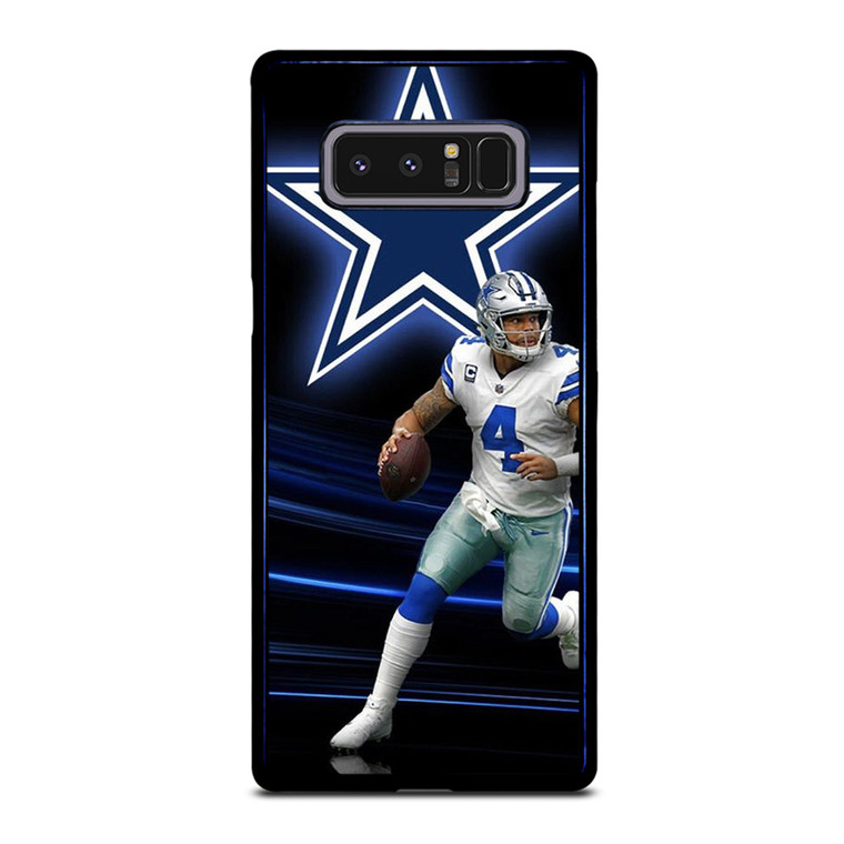 DAK PRESCOTT 4 DALLAS COWBOYS Samsung Galaxy Note 8 Case Cover