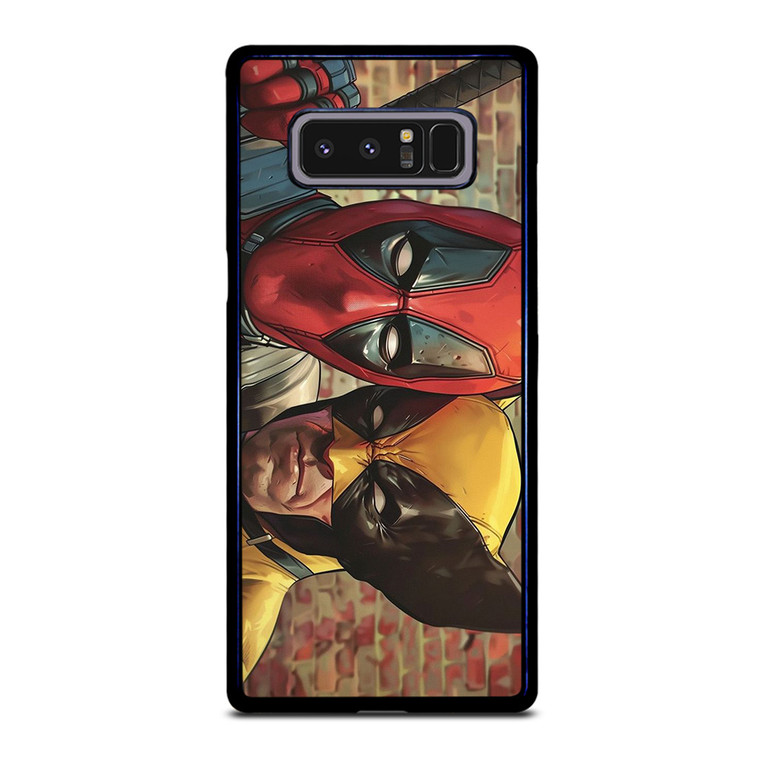 DEADPOOL X WOLVERINE MARVEL COMICS Samsung Galaxy Note 8 Case Cover