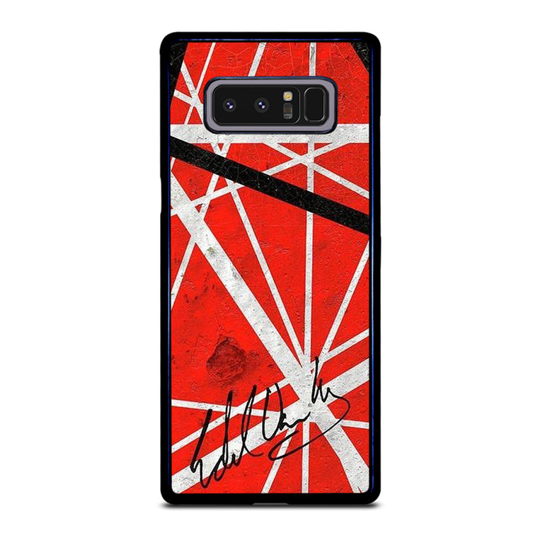 EDDIE VAN HALEN GUITAR SIGNATURE Samsung Galaxy Note 8 Case Cover