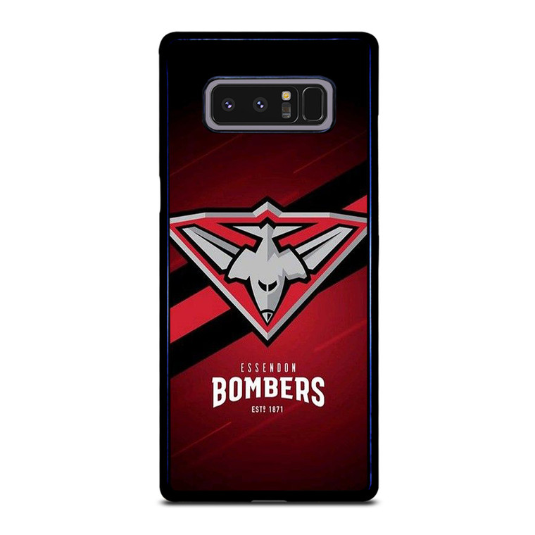 ESSENDON BOMBERS FOOTBALL CLUB LOGO Samsung Galaxy Note 8 Case Cover