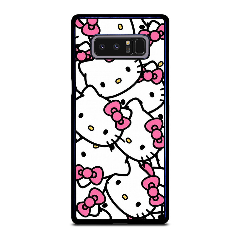 HELLO KITTY FACE COLLAGE Samsung Galaxy Note 8 Case Cover
