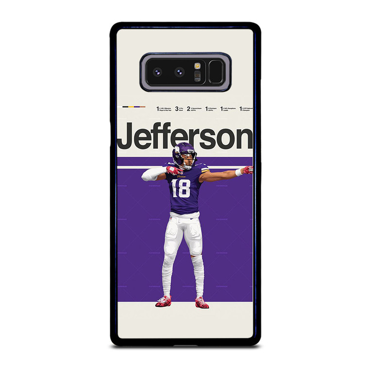 JUSTIN JEFFERSON NFL MINNESOTA VIKINGS Samsung Galaxy Note 8 Case Cover