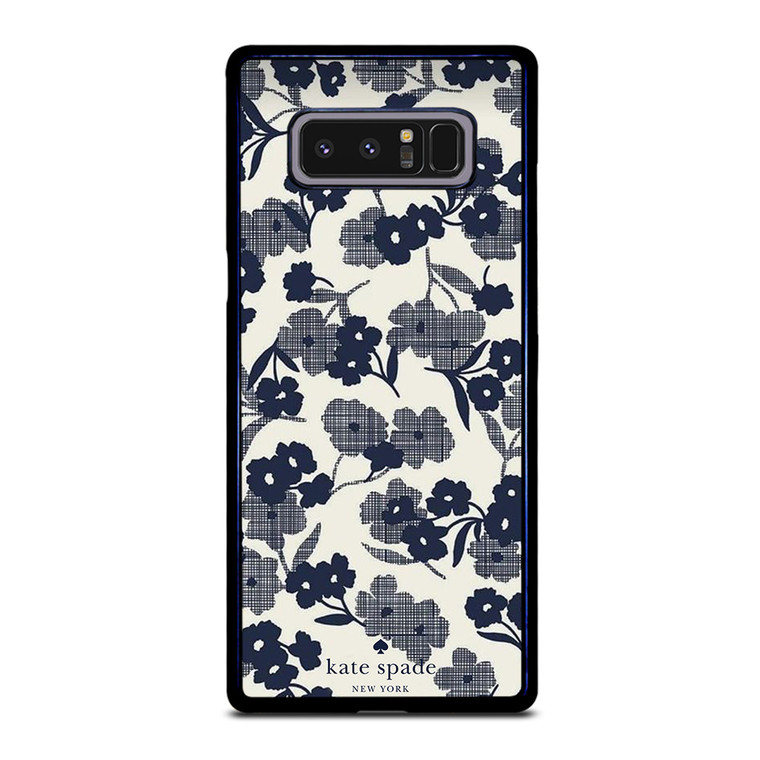 KATE SPADE NEW YORK BLUE FLORAL Samsung Galaxy Note 8 Case Cover