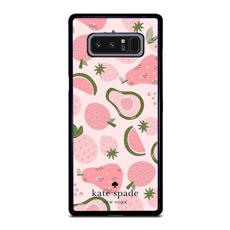 KATE SPADE NEW YORK LOGO FRUITS Samsung Galaxy Note 8 Case Cover