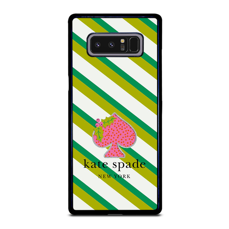 KATE SPADE NEW YORK LOGO FRUITY GREEN Samsung Galaxy Note 8 Case Cover