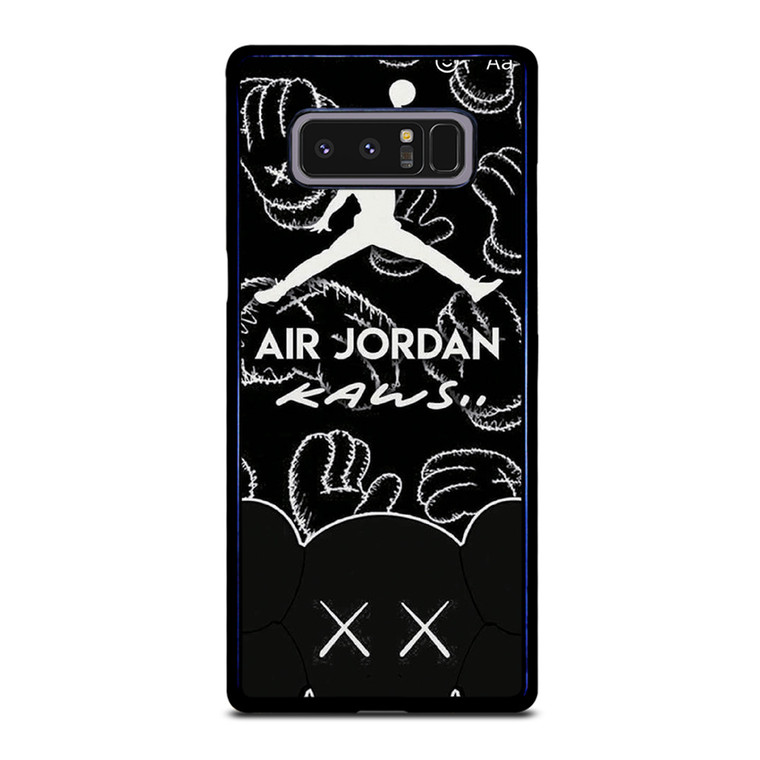 KAWS X AIR JORDAN LOGO Samsung Galaxy Note 8 Case Cover