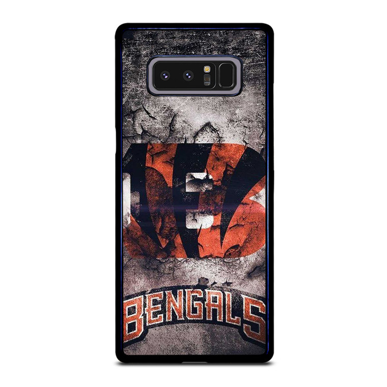 LOGO CINCINNATI BENGALS NFL FOOTBALL TEAM Samsung Galaxy Note 8 Case Cover