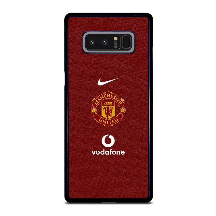 MANCHESTER UNITED FC LOGO FOOTBALL VODAFONE JERSEY Samsung Galaxy Note 8 Case Cover