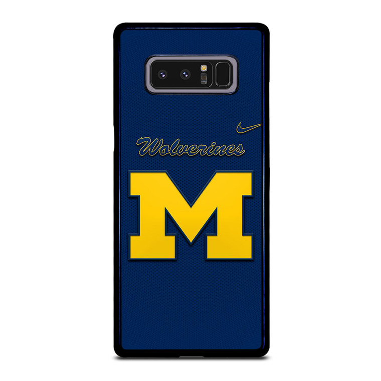 MICHIGAN WOLVERINES LOGO NIKE UNIVERSITY FOOTBALL Samsung Galaxy Note 8 Case Cover