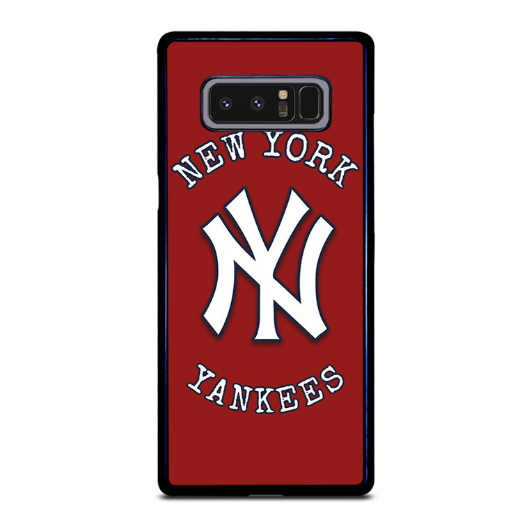 NEW YORK YANKEES BASEBALL LOGO RED Samsung Galaxy Note 8 Case Cover