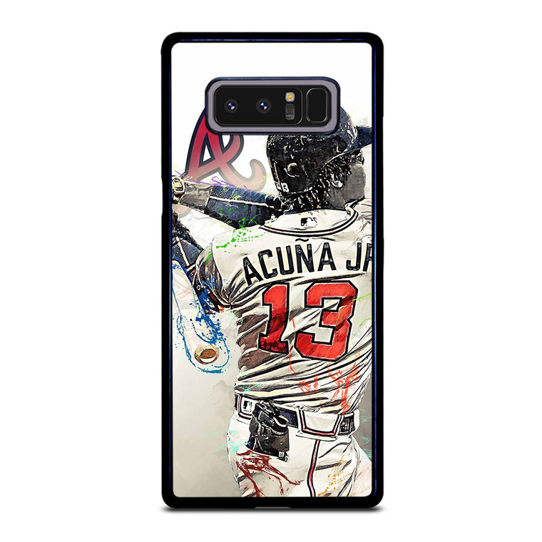 RONALD ACUNA JR 13 ATLANTA BRAVES Samsung Galaxy Note 8 Case Cover