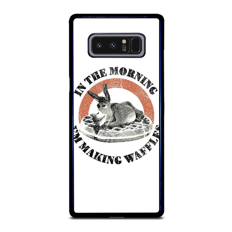 SHREK DONKEY MAKING WAFFLES Samsung Galaxy Note 8 Case Cover