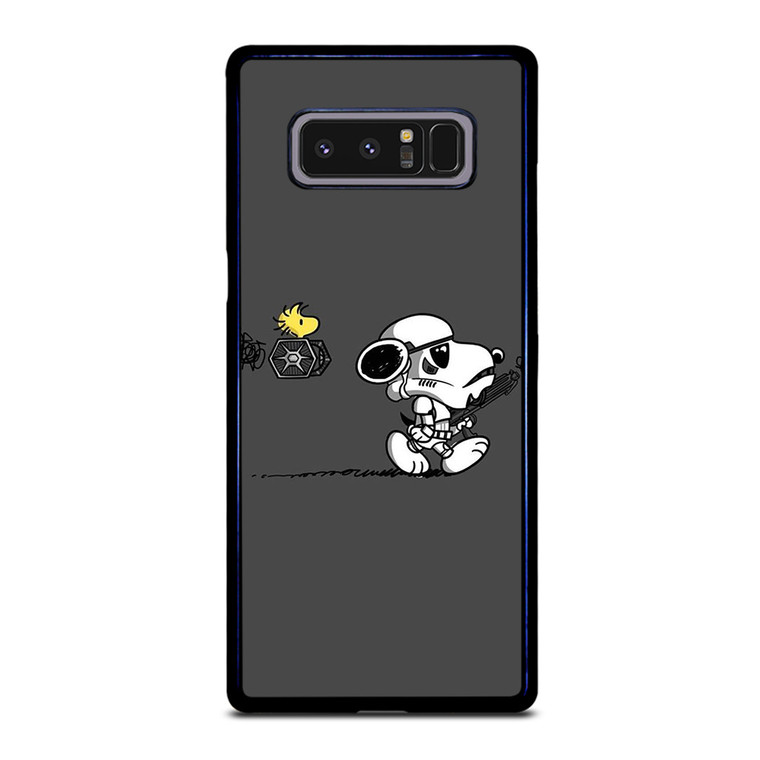 SNOOPY AND WOODSTOCK THE PEANUTS STAR WARS Samsung Galaxy Note 8 Case Cover