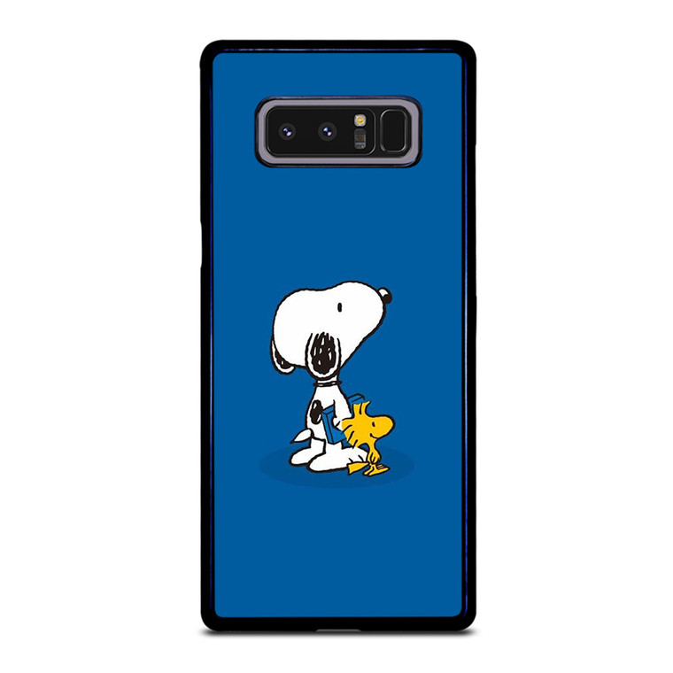 SNOOPY AND WOODSTOCK THE PEANUTS Samsung Galaxy Note 8 Case Cover