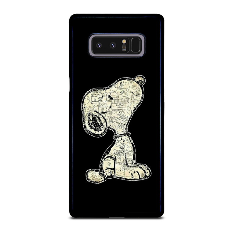 SNOOPY DOG THE PEANUTS CARTOON Samsung Galaxy Note 8 Case Cover