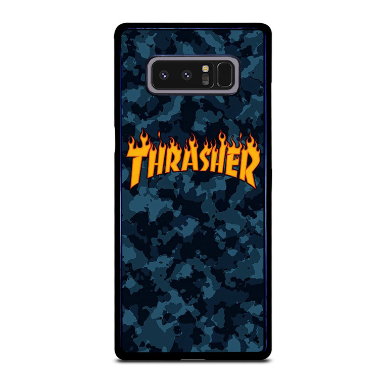 THRASHER SKATEBOARD CAMO BLUE Samsung Galaxy Note 8 Case Cover