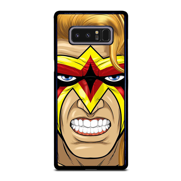 ULTIMATE WARRIOR WWE FACE CARTOON Samsung Galaxy Note 8 Case Cover