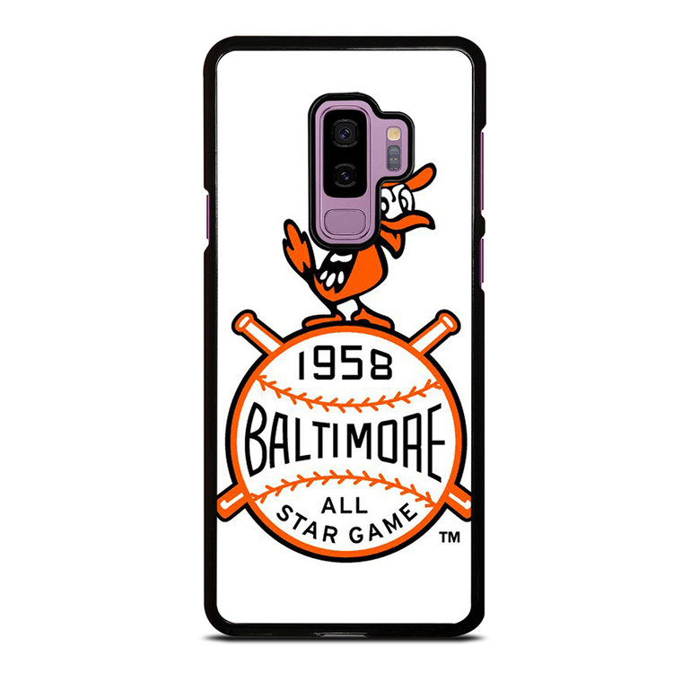 BALTIMORE ORIOLES LOGO BASEBALL TEAM 1958 Samsung Galaxy S9 Plus Case Cover