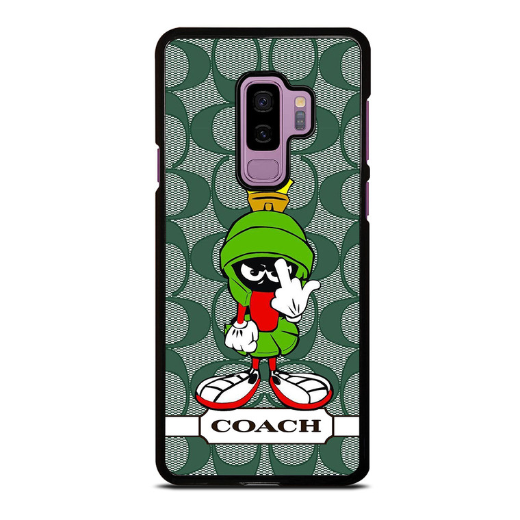 COACH NEW YORK LOGO MARVIN THE MARTIAN Samsung Galaxy S9 Plus Case Cover
