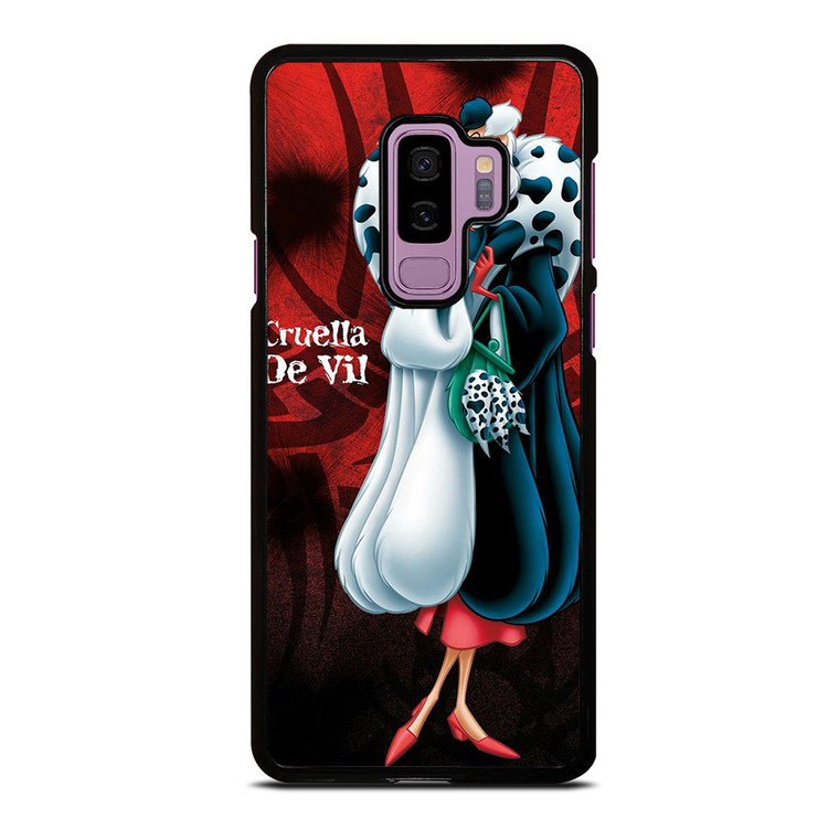 CRUELLA DE VIL DISNEY VILLAIN Samsung Galaxy S9 Plus Case Cover