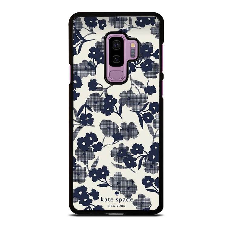 KATE SPADE NEW YORK BLUE FLORAL Samsung Galaxy S9 Plus Case Cover