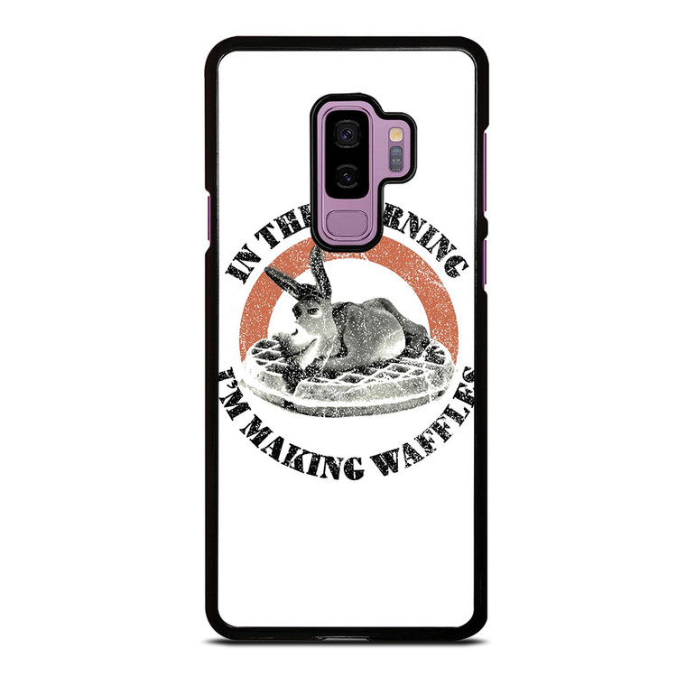 SHREK DONKEY MAKING WAFFLES Samsung Galaxy S9 Plus Case Cover