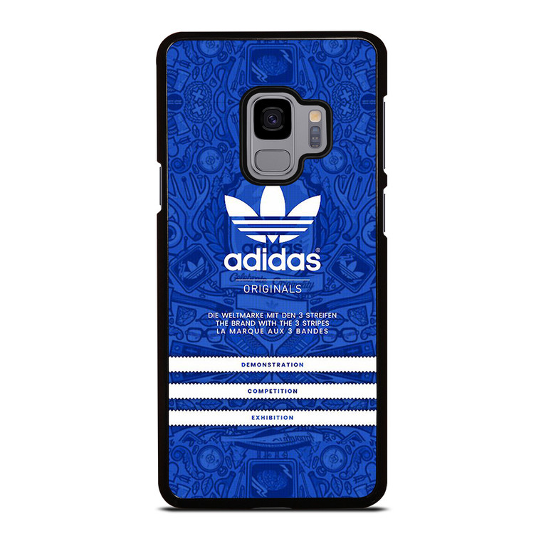ADIDAS LOGO ORIGINALS BLUE Samsung Galaxy S9 Case Cover