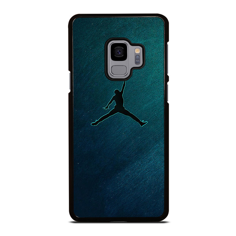 AIR JORDAN LOGO NIKE BLUE Samsung Galaxy S9 Case Cover