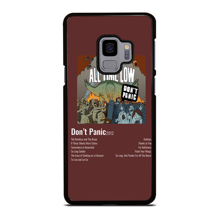 ALL TIME LOW DON'T PANIC 2012 Samsung Galaxy S9 Case Cover
