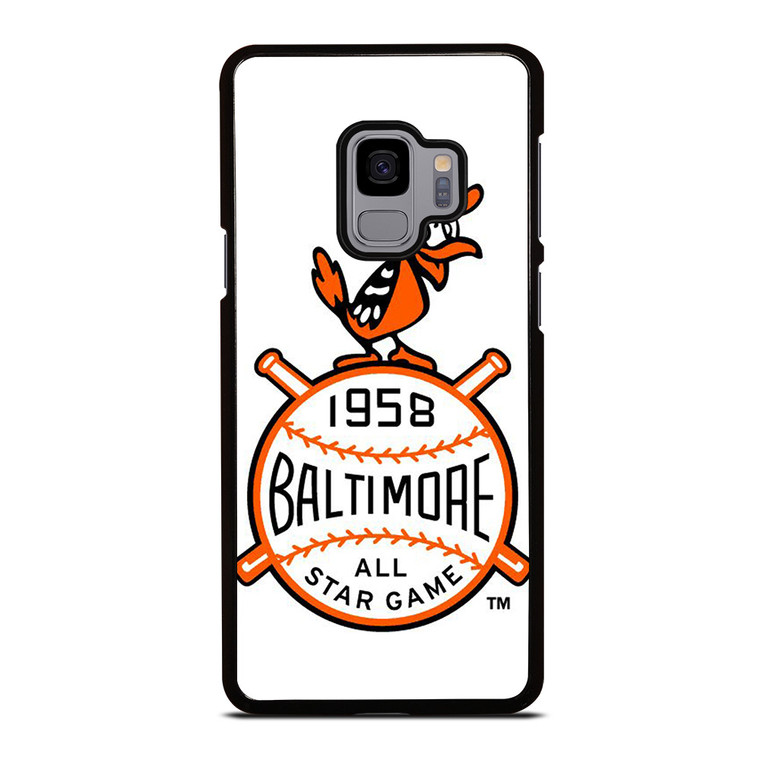 BALTIMORE ORIOLES LOGO BASEBALL TEAM 1958 Samsung Galaxy S9 Case Cover