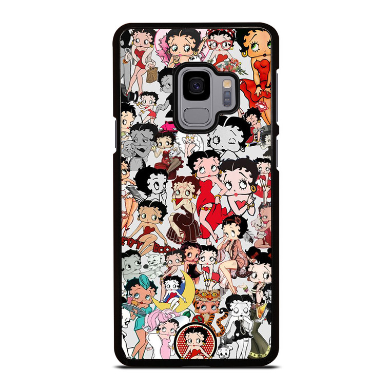 BETTY BOOP CARTOON COLLAGE Samsung Galaxy S9 Case Cover