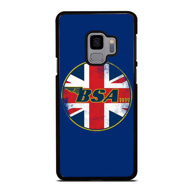 BSA MOTORCYCLE LOGO 1919 UNION JACK Samsung Galaxy S9 Case Cover
