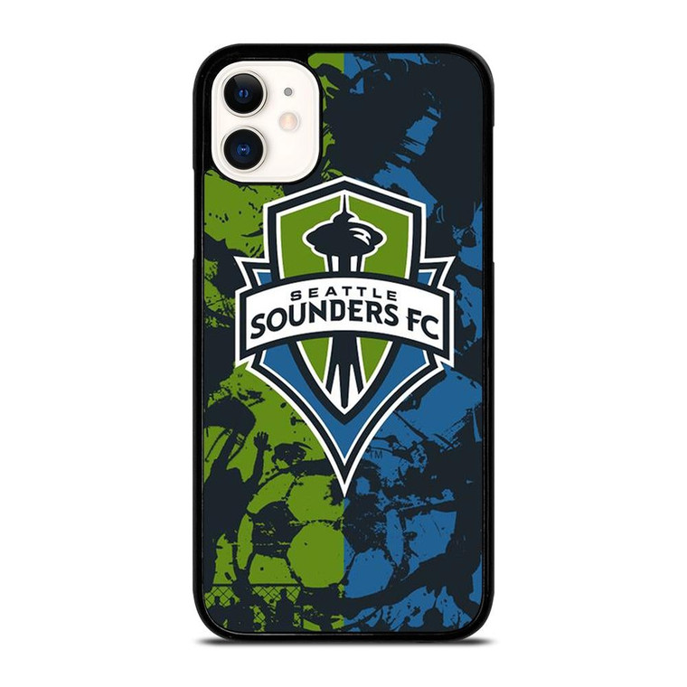SEATTLE SOUNDERS FC ART iPhone 11 Case Cover