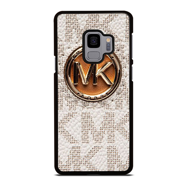 MICHAEL KORS LOGO MK WHITE Samsung Galaxy S9 Case Cover