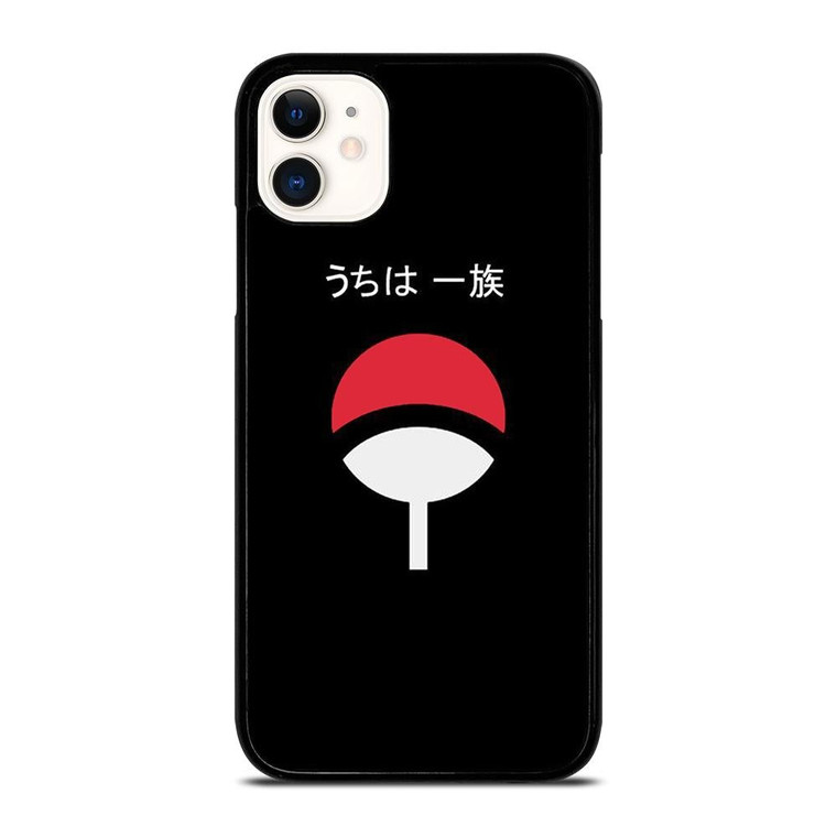 UCHIHA CLAN LOGO MINIMALIST iPhone 11 Case Cover